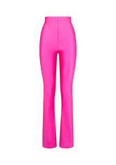 LEGGINGS FLARE FUCSIA F**K C06FX - Sergio Fabbri